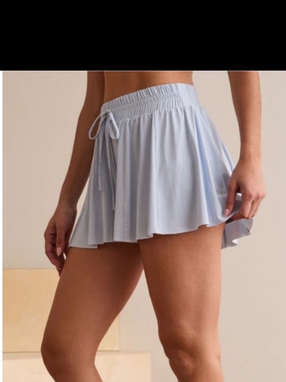Altar'd State Light Blue Athletic Shorts - Picture 2 of 9